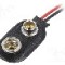Conector 6F22, pentru 6F22, 6LR61, Numar de baterii 1, KEYSTONE - 233