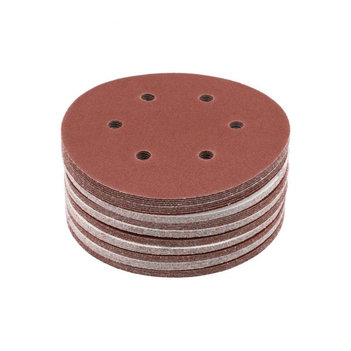 Disc abraziv 150mm 6 gauri p80 50buc Yato YT-834583