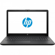 Laptop HP 15-DA0047NQ 15.6 inch FHD Intel Core i5-8250U 8GB DDR4 256GB SSD M.2 PCIe GMA UHD 620 FreeDos Black foto