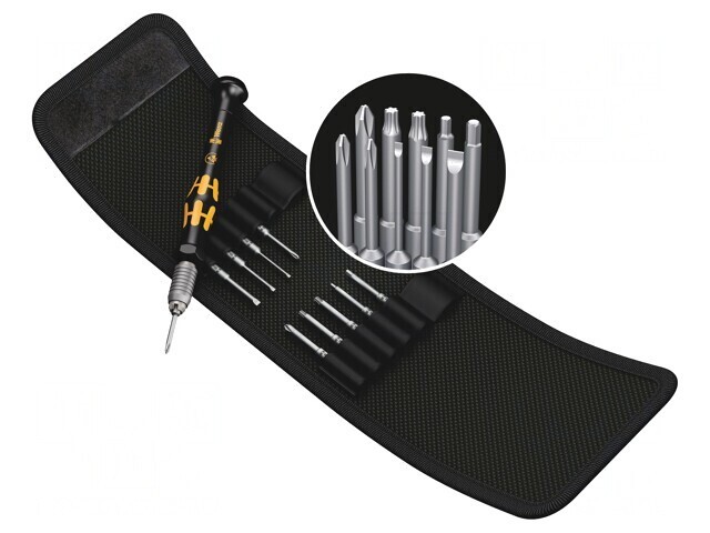 Set Şurubelniţe Imbus, Phillips, Plată, Torx 120mm ESD cu Etui