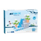 Cuburi magnetice - Iarna 52 piese (2.5 cm) PlayLearn Toys