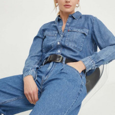 Levi's camasa femei, cu guler clasic, relaxed