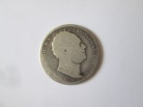 Rara! Marea Britanie 1/2(Half) Crown 1831- 1837 argint .925 regele William IV,moneda din imagini la cel mai mic pret,diamet:32 mm,greutate:12,50 grame