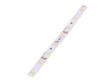 Bandă LED alb cald 2835, 60 LED/m, 8mm, IP64, 120&deg;, 6W/m, 12VDC