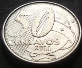 Cumpara ieftin Moneda 50 CENTAVOS - BRAZILIA, anul 2011 * cod 3504, America Centrala si de Sud