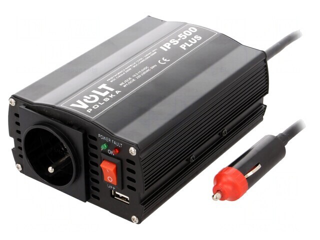 Convertor DC/AC 350W 230VAC 12V IPS500 Plus
