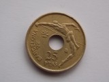 25 PESETAS 1990 SPANIA-COMEMORATIVA, Europa