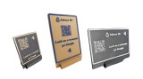 Stand recenzii Google cu cod QR si NFC, personalizat, printat 3D