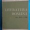 Constantin Ciopraga &ndash; Literatura romana intre 1900 si 1918