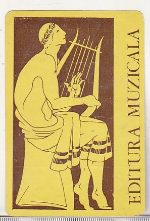 bnk cld Calendar de buzunar 1973 Editura Muzicala
