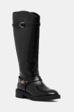 Steve Madden cizme Landslide culoarea negru, cu toc plat, 11004979
