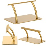 Suport pentru picioare pentru scaun de coafor bază antialunecare aurie Flat Superior XL