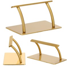 Suport pentru picioare pentru scaun de coafor bază antialunecare aurie Flat Superior XL
