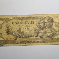 100 lei 1947 Iunie