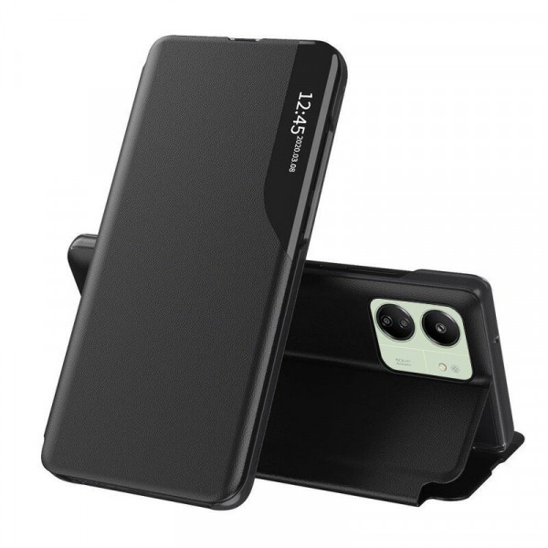Husa pentru Xiaomi Redmi 13C 5G / 13C / Poco C65, Techsuit, eFold, Neagra