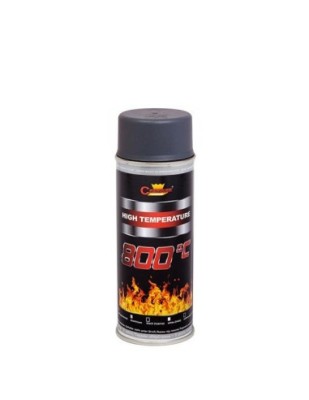 Vopsea spray temperaturi inalte Antracit, Champion Color, 400ml Antracit Mat foto