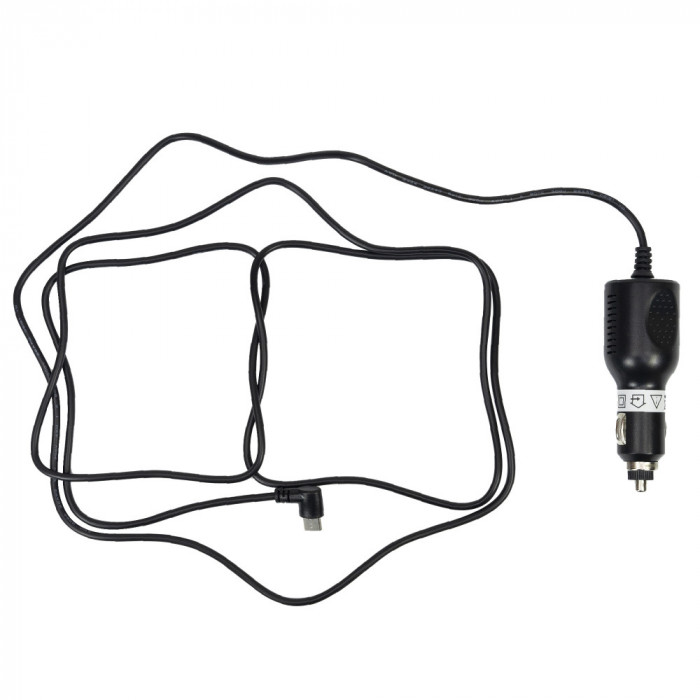 Incarcator auto PNI cu mufa USB-C 12V/24V - 5V 2A, pentru GPS, lungime cablu 190 cm