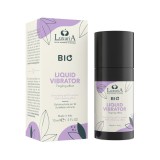 Gel intim LUXURIA Bio Liquid Vibrator, cu efect de furnicături, pentru stimularea clitorisului și orgasm intens, 15 ml