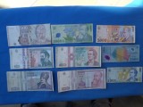 LOT 9 BANCNOTE DIVERSE ROMANIA