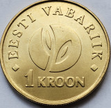 1 Kroon 2008 Estonia, Independence, km#44, unc, Europa