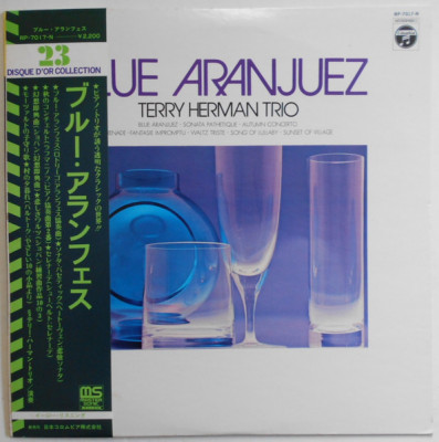 Vinil &amp;quot;Japan Press&amp;quot; Terry Herman Trio &amp;lrm;&amp;ndash; Blue Aranjuez (-VG) foto