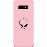 Husa silicon pentru Samsung Galaxy S10 Lite, Pink Alien