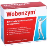 Supliment alimentar Mucos Pharma Wobenzym, enzime proteolitice pentru articulații și oase, 100 tablete