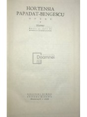 Hortensia Papadat-Bengescu - Opere vol. 5 - Teatru (Editia: 1988) foto