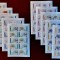 RO 2005 &quot;Leul nou&quot; , LP 1687 a , serie de 10 minicoli si 5 serii , MNH