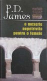 O MESERIE NEPOTRIVITA PENTRU O FEMEIE-P.D. JAMES