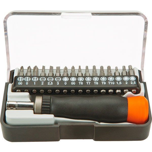 Set biti cu adaptor de precizie neo tools 04-228 HardWork ToolsRange