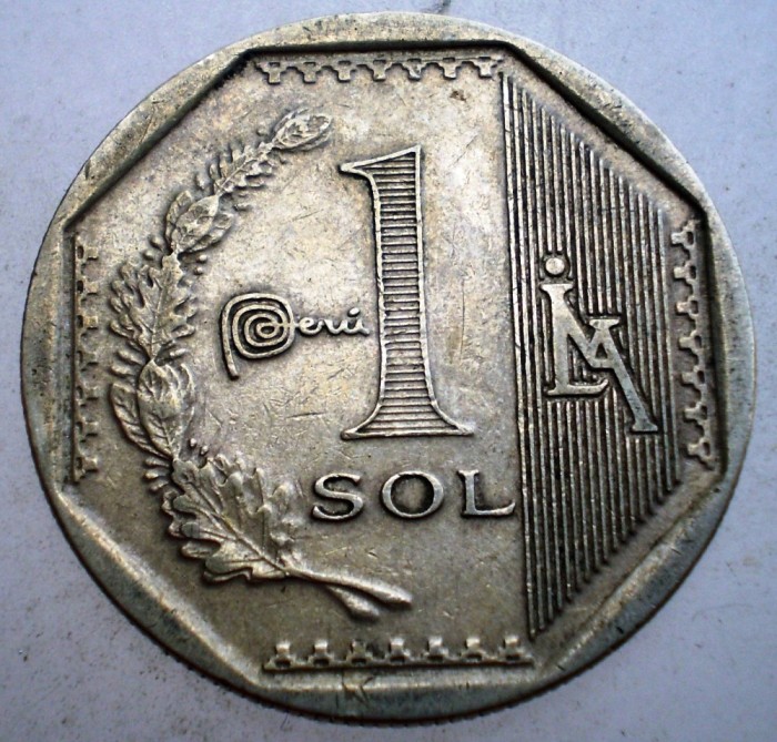 1.609 PERU 1 SOL 2016