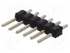 Conector 6 pini, seria {{Serie conector}}, pas pini 2.54mm, CONNFLY - DS1021-1*6SF11-B foto