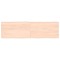 vidaXL Blat masă 140x40x(2-6) cm lemn stejar netratat contur organic