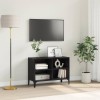 VidaXL Cabinet TV Negru 69.5 x 30 x 50 cm Lemn compozit