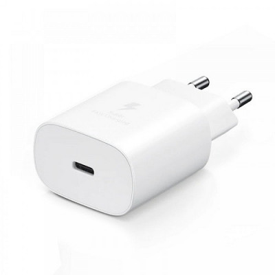 Incarcator pentru S20 S20+ S20 FE S20 Ultra 25W USB-C EP-TA800EWE Alb foto