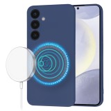 Husa silicon Samsung Galaxy S24 Plus Techsuit SoftFlex MagSafe, bleumarin