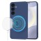 Husa silicon Samsung Galaxy S24 Plus Techsuit SoftFlex MagSafe, bleumarin