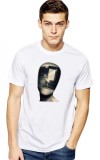 Cumpara ieftin Tricou barbati alb - Dali - Globul - 2XL