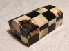 Cutie Bijuterii Sidef Tabla Sah Vintage Art Deco, Lemn, Franceza, Colectie