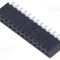 Conector şiruri pini mamă 26 PIN 2mm THT soclu drept aurit SAMTEC