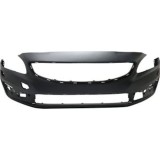 Bara fata Volvo S60/V60 (Y20), 04.2013-, parte montare grunduita, cu gauri pentru spalator, 90D107-1, Aftermarket, Rapid