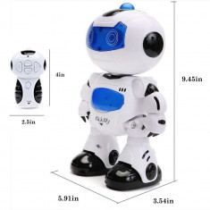 ROBOT INTELIGENT CU TELECOMANDA,SUNETE,LUMINI,DANSEAZA,UN CADOU MINUNAT!SIGILAT. foto