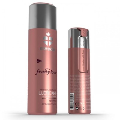 SWEDE - FRUITY LOVE LUBRICANT SPARKLING STRAWBERRY WINE 50 ML foto