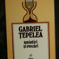 Amintiri si evocari / Gabriel Tepelea