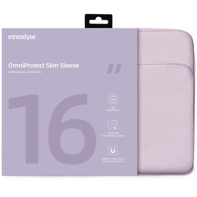 Innostyle Geantă Pentru Laptop 16&amp;amp;quot; Caz Impermeabil Omniprotect Slim Violet foto