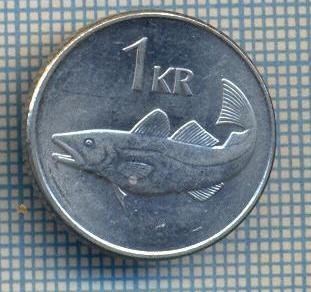 AX 305 MONEDA - ISLANDA - 1 KRONA -ANUL 2003 -STAREA CARE SE VEDE foto