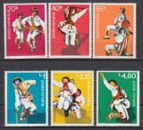 ROMANIA 1977 LP 945 CALUSARII SERIE MNH, Nestampilat