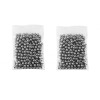 Bile metalice Depox 9 mm pentru prastie, 200 buc, precizie ridicata