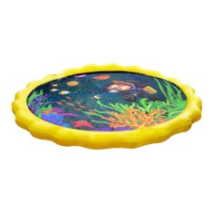 Piscina pentru copii cu stropitoare Keten, diametru 170 cm, PVC, multicolor